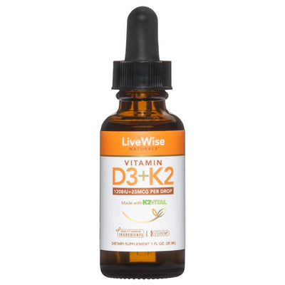 Vitamin D3 + K2 (MK-7) Drops